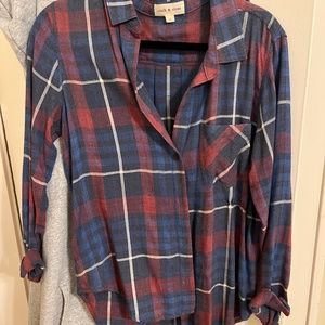 Anthropologie flannel